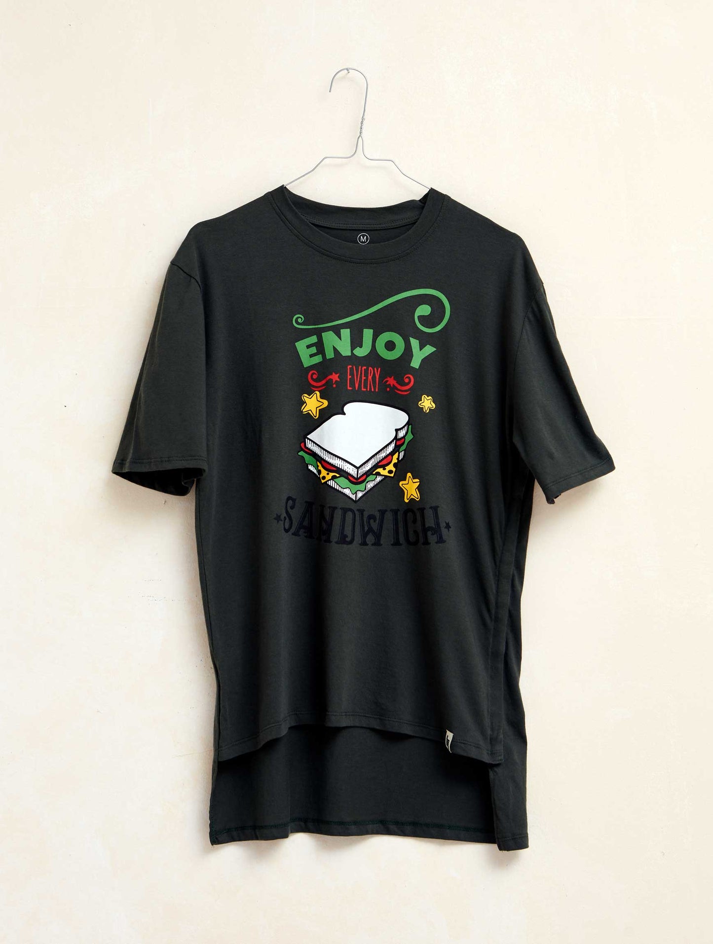 Camiseta hombre manga corta SANDWICH color verde