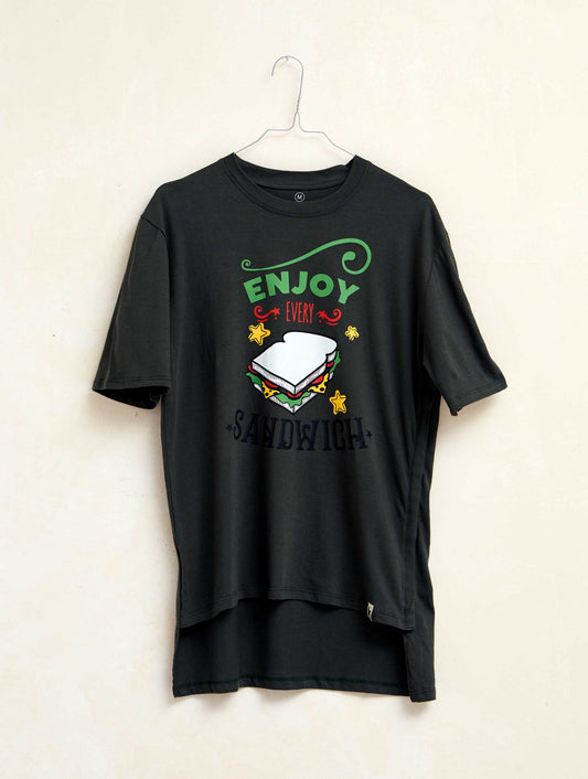 Camiseta hombre manga corta SANDWICH color verde