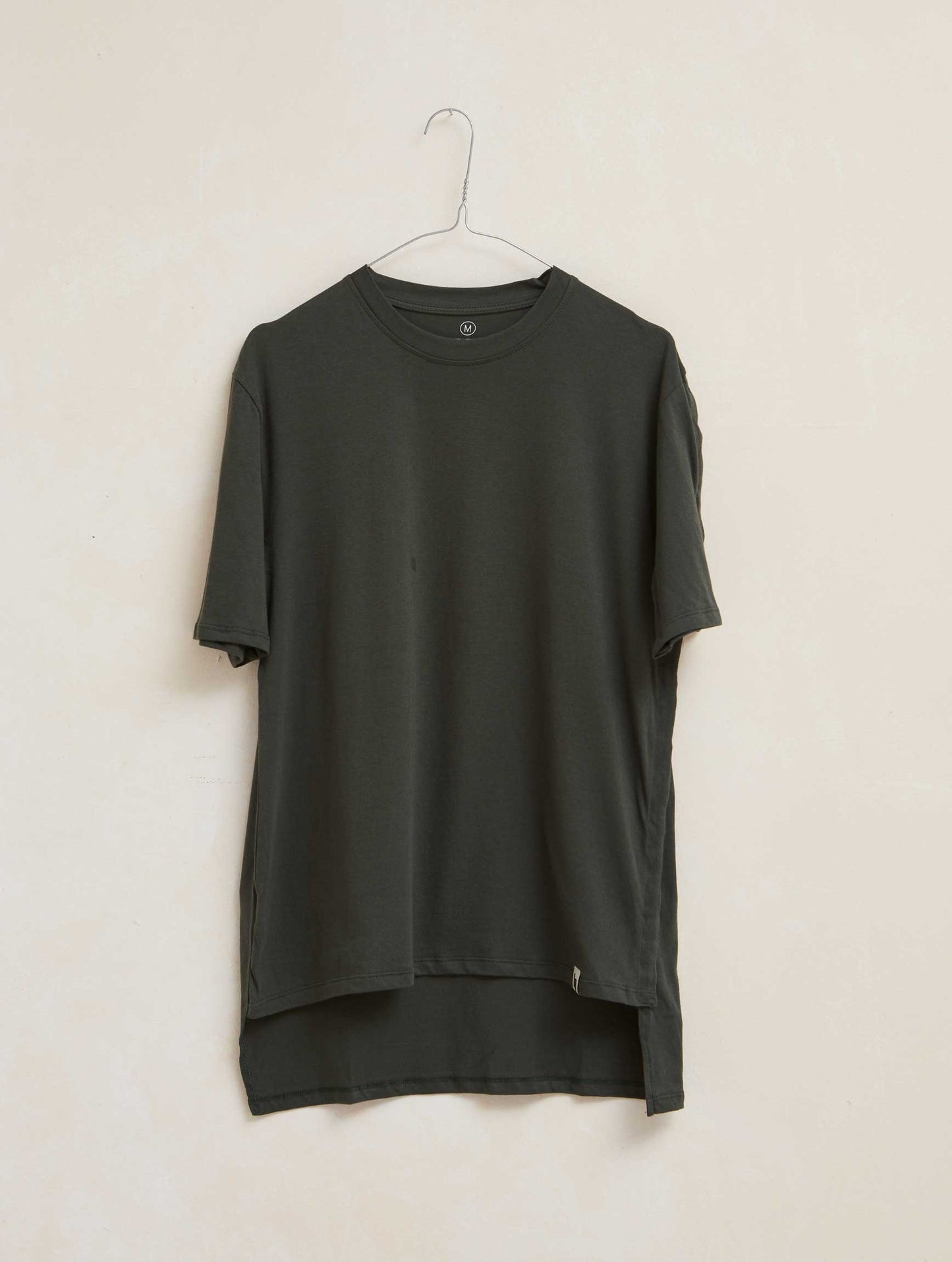 Camiseta hombre manga corta verde