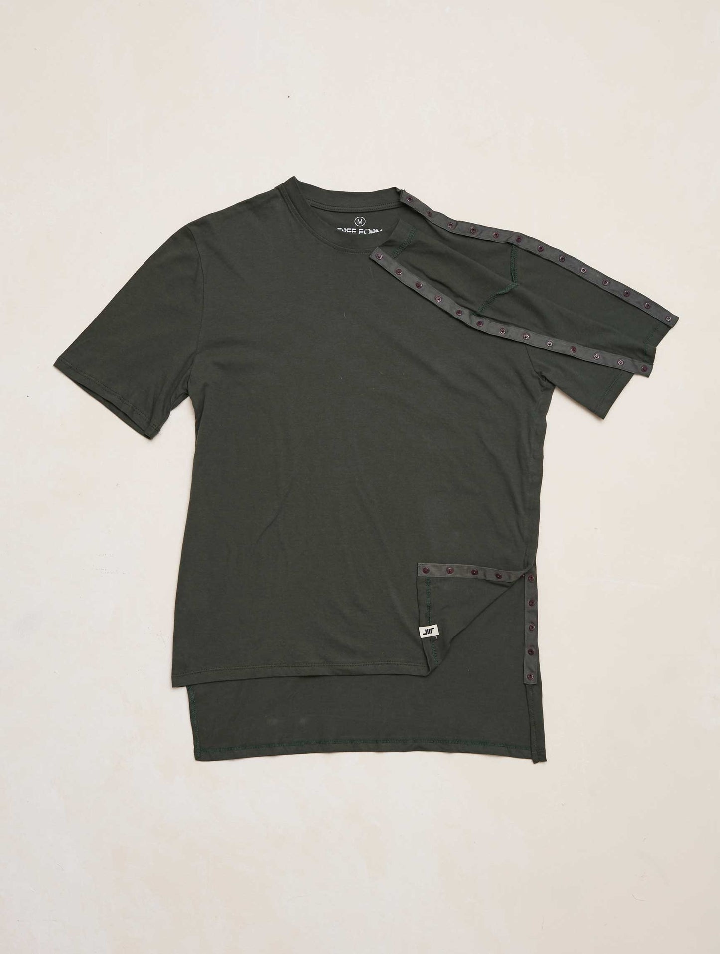 Camiseta hombre manga corta verde