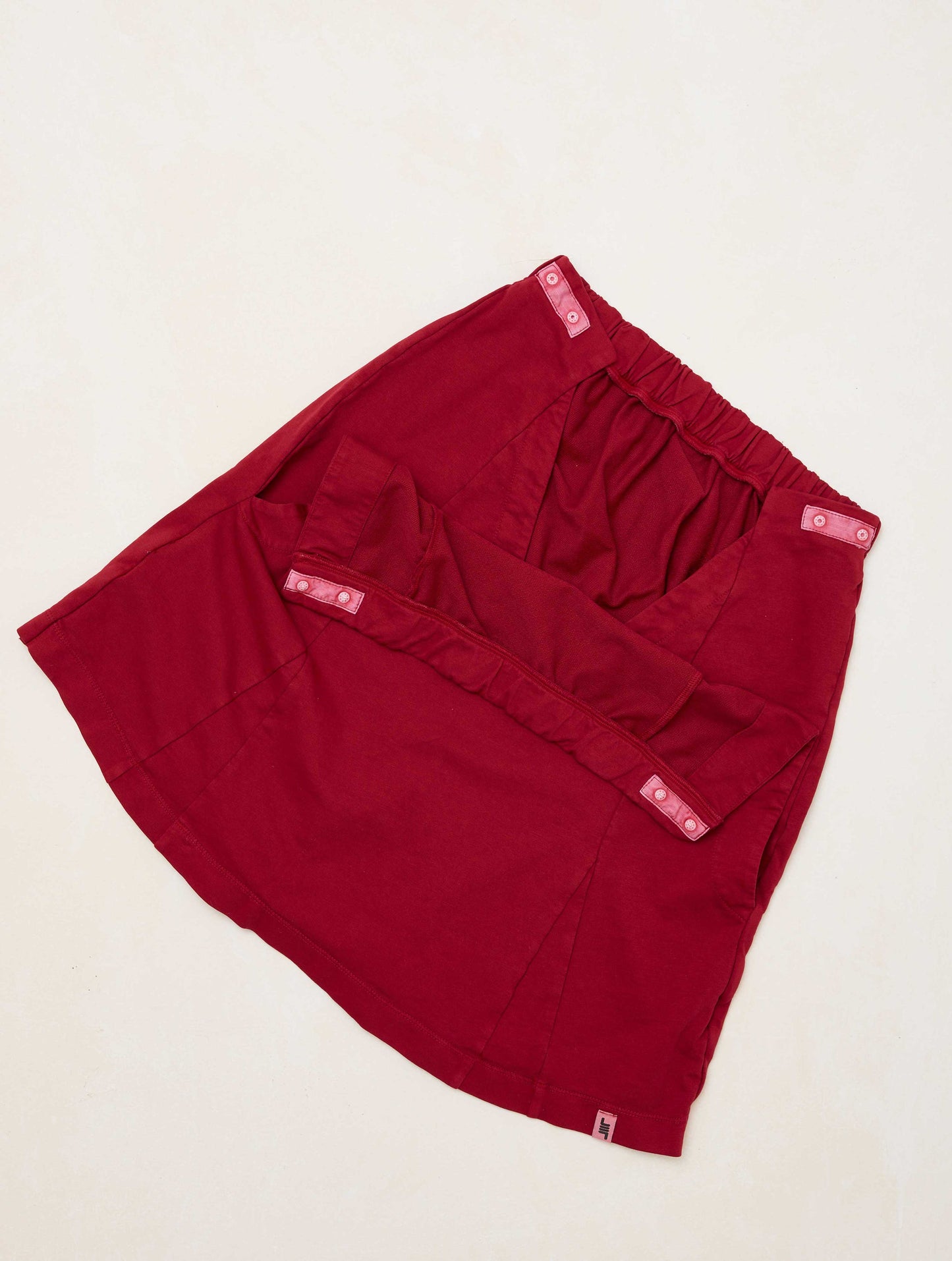 Falda pantalón ELENA burdeos