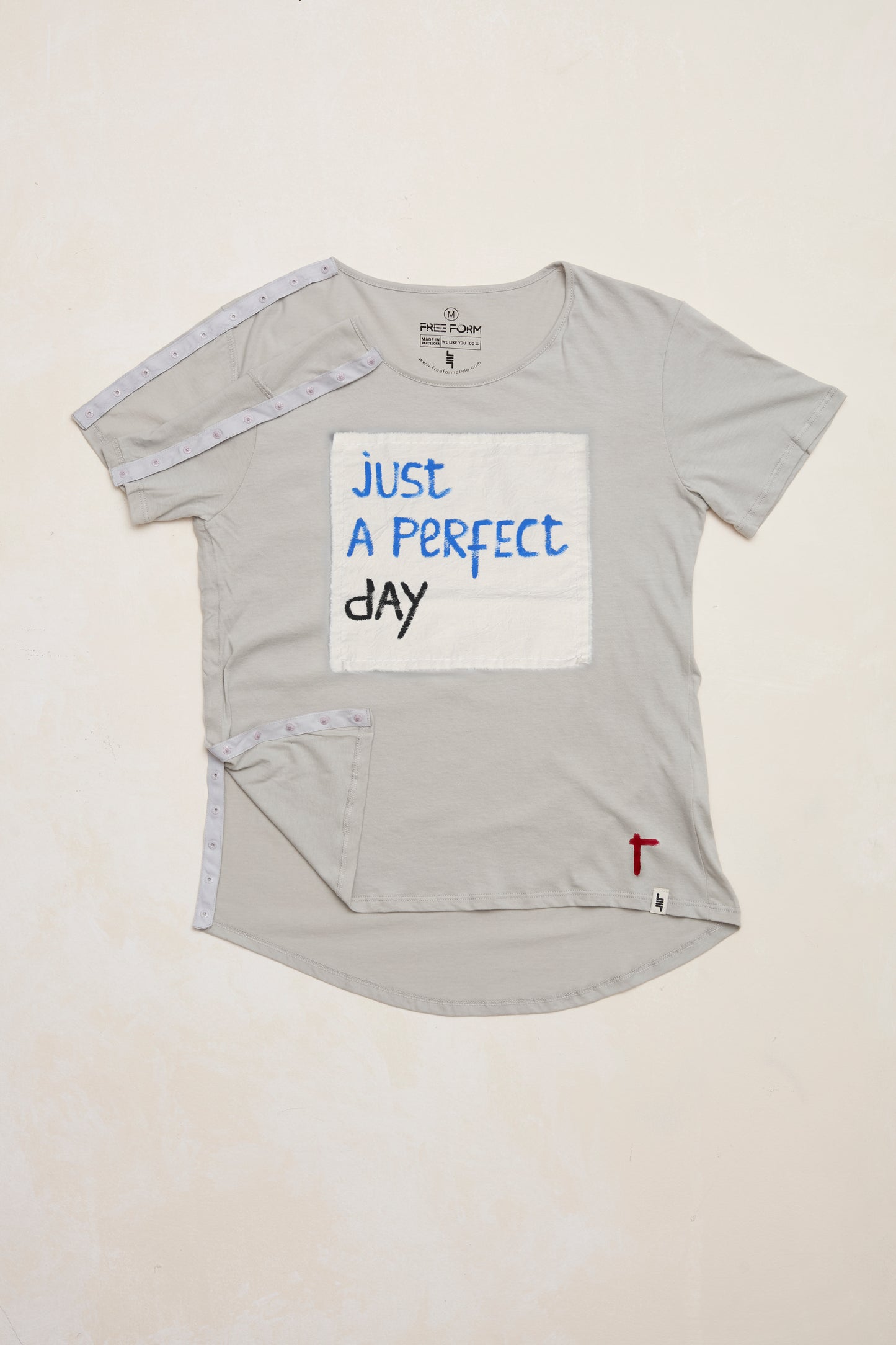 Camiseta FREE FORM STYLE X OSCAR LEON Just a Perfect Day