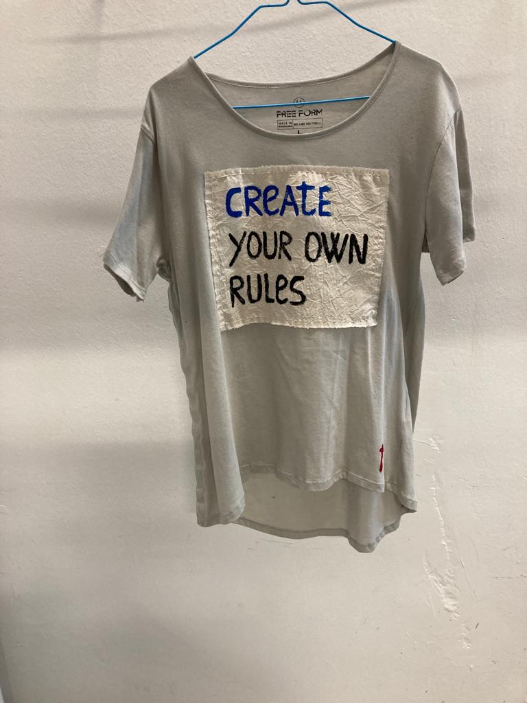 Camiseta FREE FORM STYLE X OSCAR LEON Create Your Own Rules