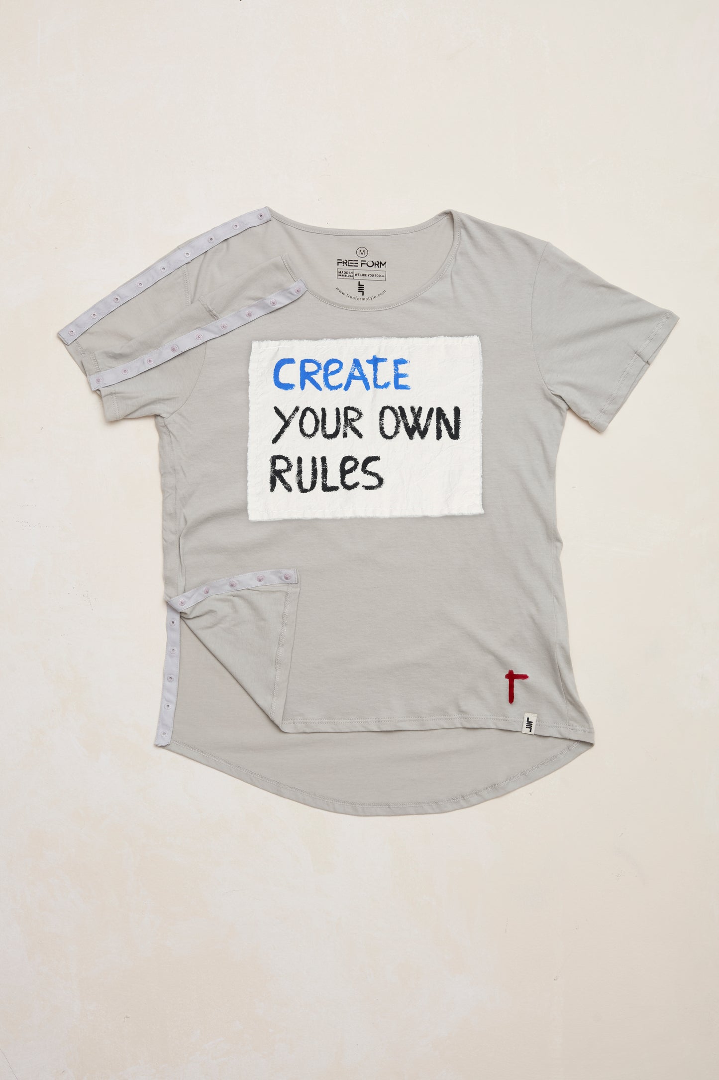 Camiseta FREE FORM STYLE X OSCAR LEON Create Your Own Rules